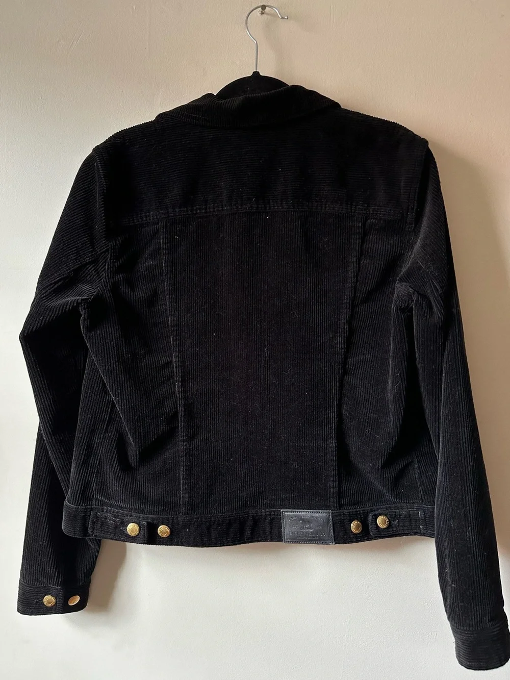Lauren Ralph Lauren Black Corduroy Jacket